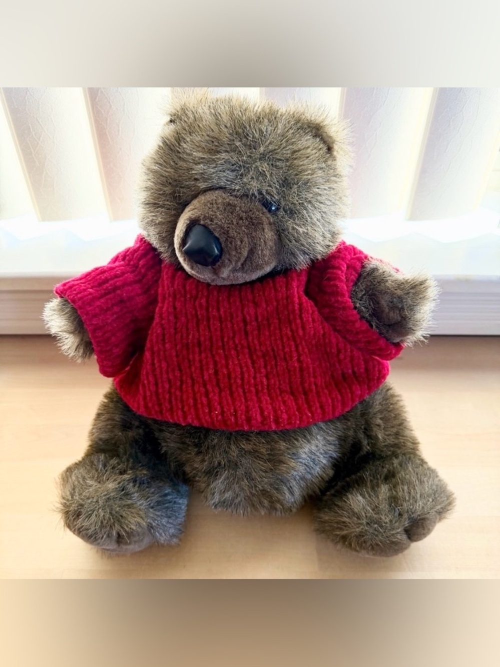 Vintage 1997 Build-A-Bear Workshop Classic Brown Teddy Bear 1st Edition Retired